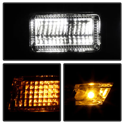 SPYDER 14-21 Jeep Grand Cherokee (HID Model Only) Projector Headlights - Black 5088956