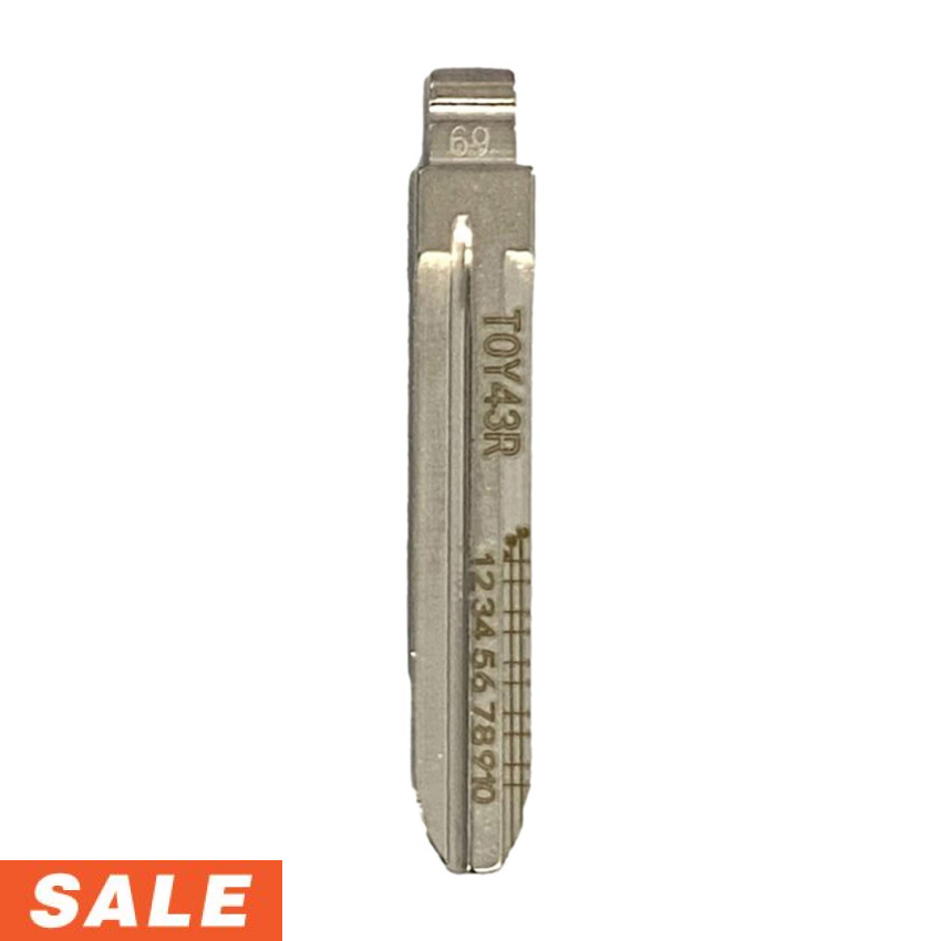 Toyota TOY43R #69 Flip Blade For Xhorse KEYDIY Remotes | Aftermarket