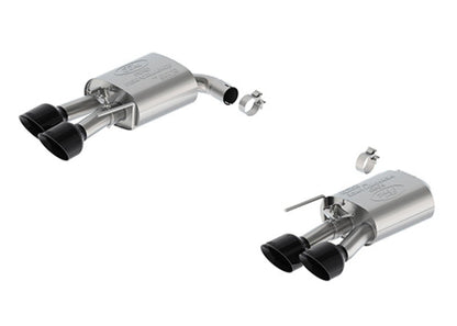 Ford Racing 2024 Mustang 5.0L Extreme Active Axle-Back w/Valance - Black Tip M-5230-M5EBVA