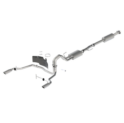 Ford Racing 21-22 F-150 2.7L/3.5L/5.0L Rear Exit Sport Exhaust - Chrome Tips M-5200-FSCR