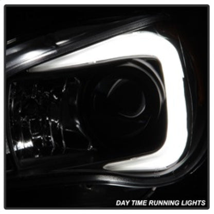 Spyder Subaru WRX 2006-2007 Projector Headlights - Halogen Only - Black PRO-YD-SWRX06-LBDRL-BK 5083920