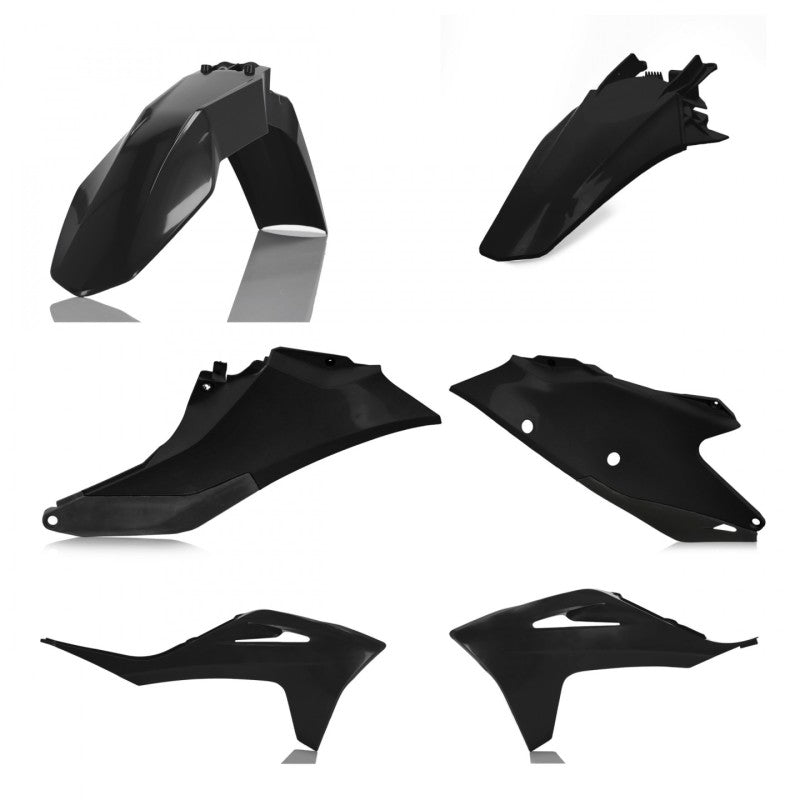 Acerbis 21-23 GasGas MC125/250F/450F/ EX300/250F/350F/450F Plastic Kit - Black 2872780001