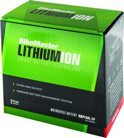 BikeMaster Lithium Ion 2.0 Battery BMP14Bl-FP 780855