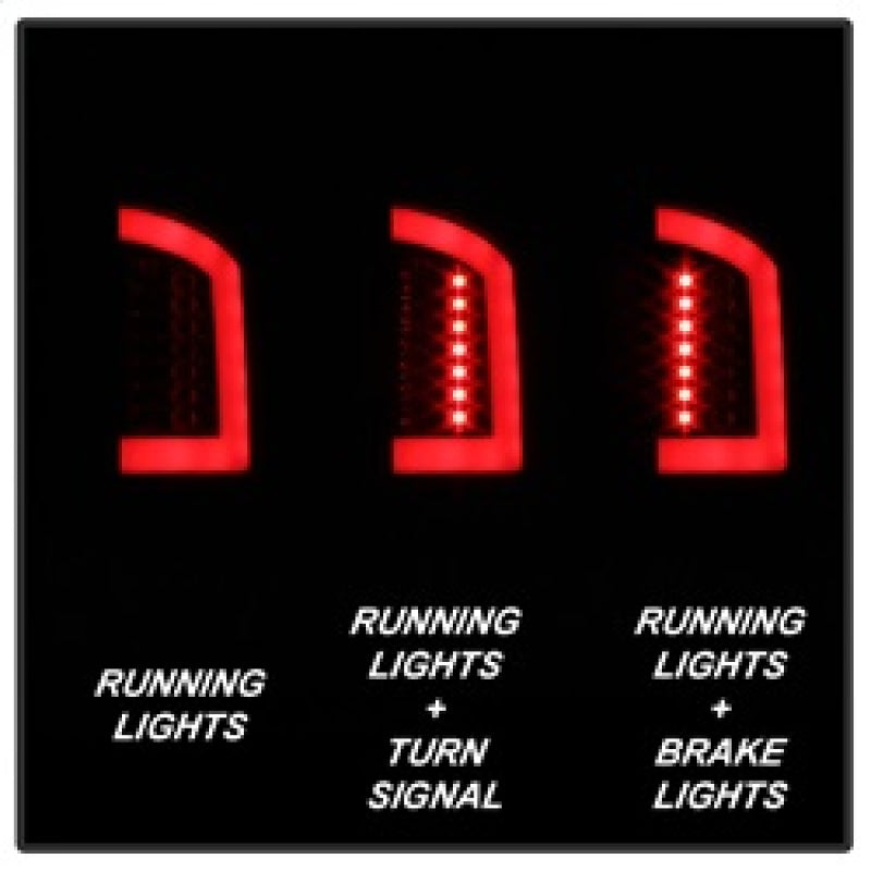Spyder 02-06 Dodge Ram 1500 V3 Light Bar LED Tail Light - Blk Smoke (ALT-YD-DRAM02V3-LBLED-BSM) 5084125