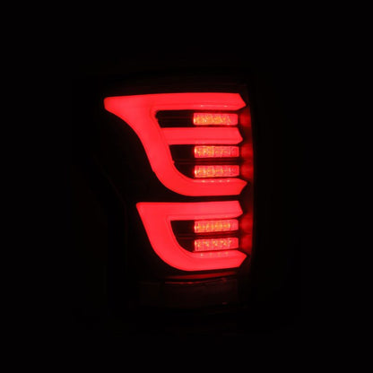 AlphaRex 07-13 Toyota Tundra LUXX-Series LED Tail Lights Black 670030 *Discontinued