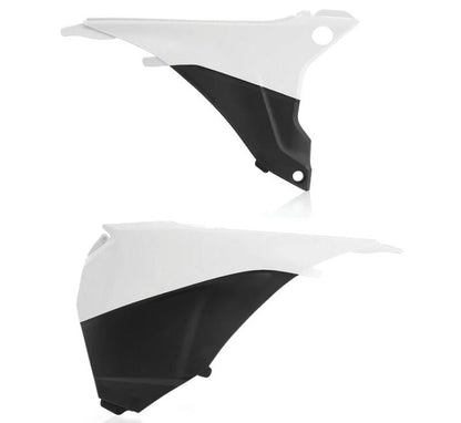 Acerbis 14-16 KTM EXC/EXC-F/XCF-W/XC-W Airbox Cover - White/Black 2374120002