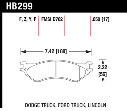 Hawk Super Duty Street Brake Pads