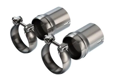 Borla 18-23 Dodge Charger R/T 5.7L V8 T-304 Stainless Steel Ball Flare Tip Adapter - Brushed