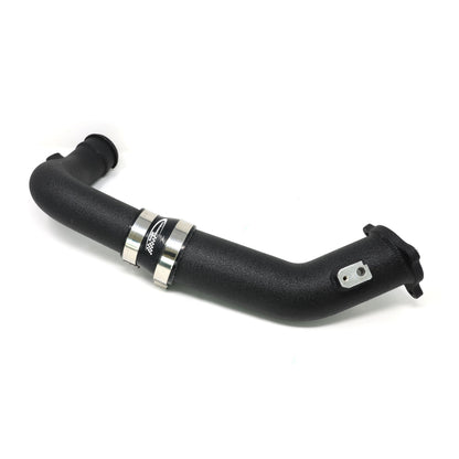 BMS B46 B48 charge pipe BMW aluminum upgrade front view