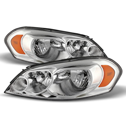 SPYDER Xtune Chevy Impala 06-13 Monte Carlo 06-07 Crystal Headlights Chrome HD-JH-CIM06-AM-C 9026232