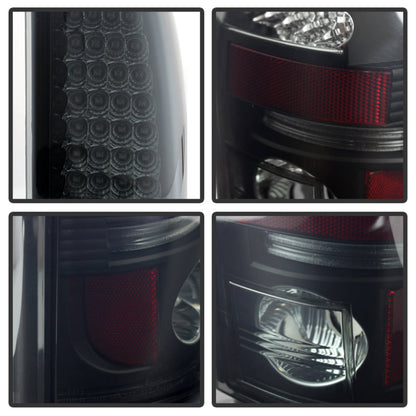 Spyder Chevy Silverado 1500 99-02 (Not Fit Stepside) LED Tail Lights Blk Smke ALT-YD-CS99-LED-BSM 5078063