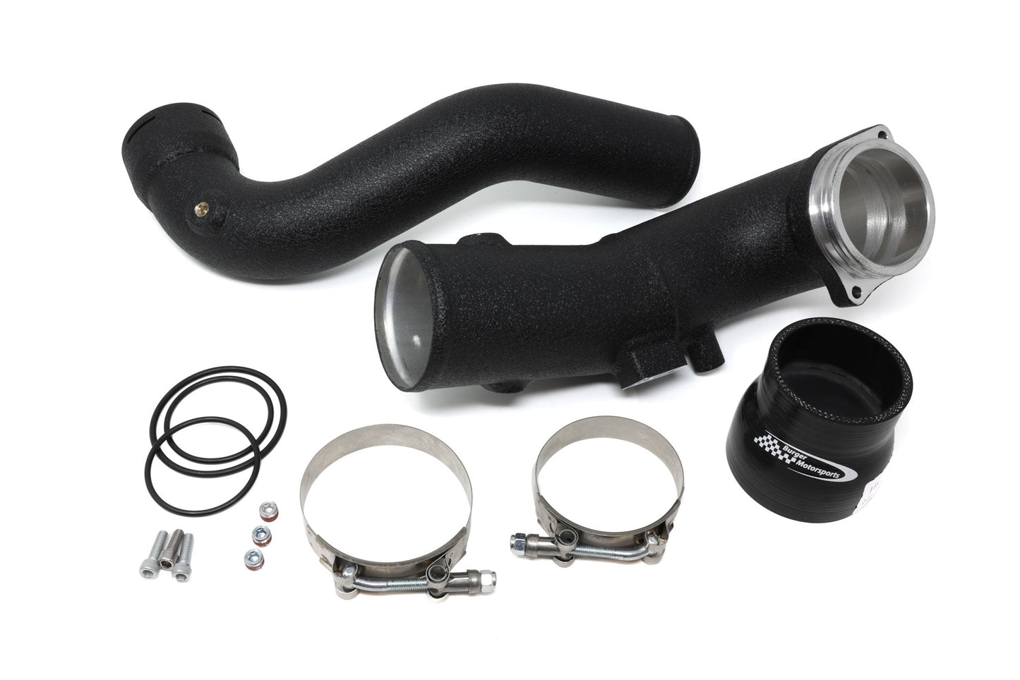 BMW B58TU charge pipe CNC throttle body flange design