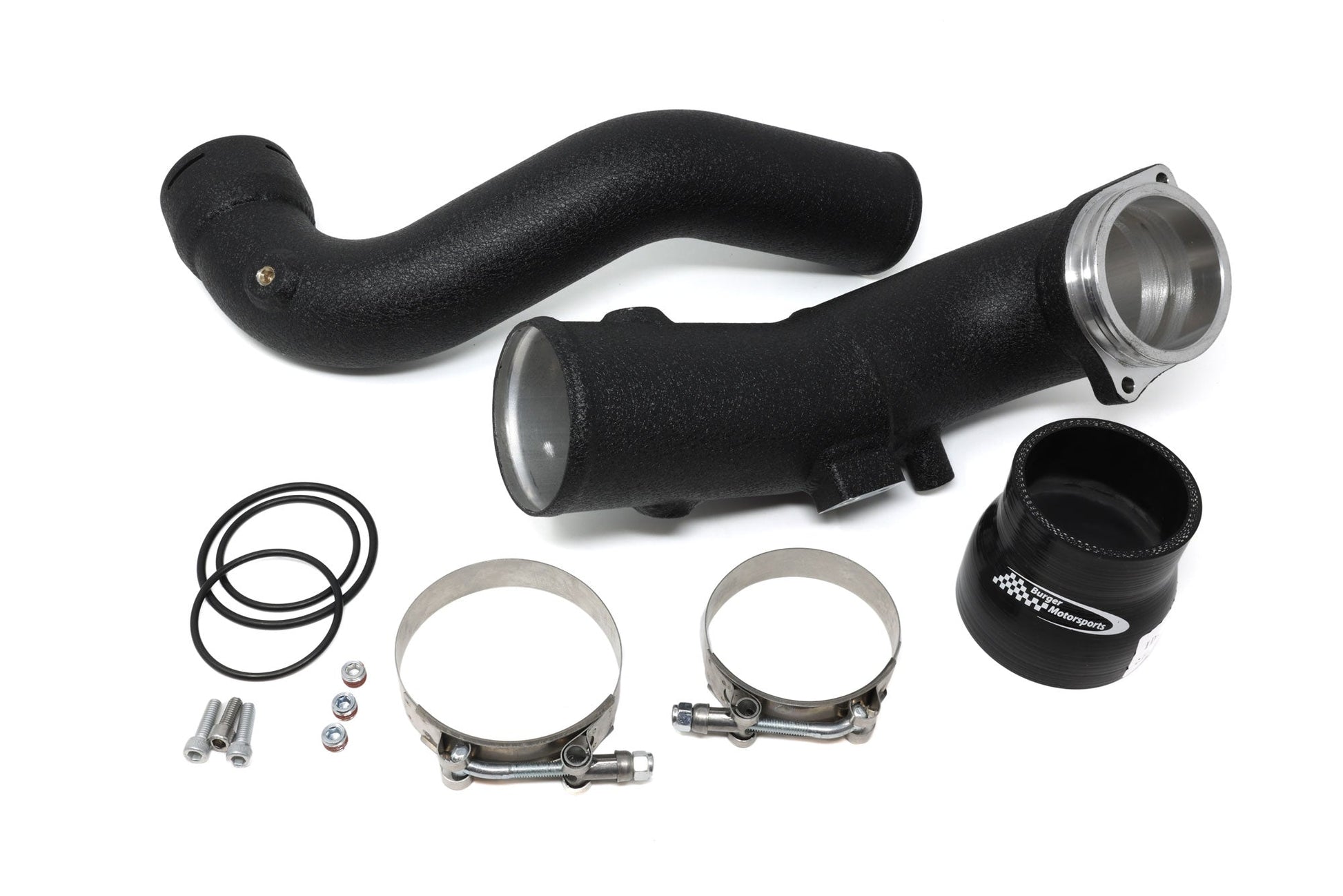 BMW B58TU charge pipe CNC throttle body flange design