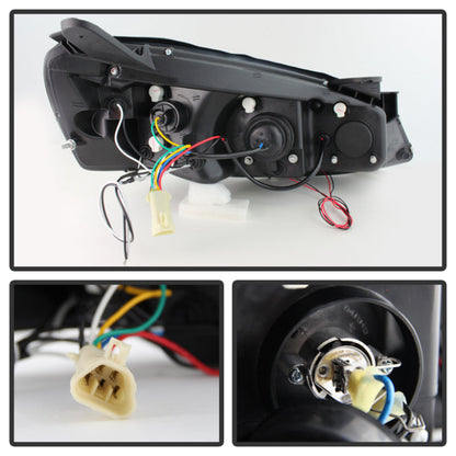 Spyder Pontiac G6 2/4DR 05-08 Projector Headlights LED Halo LED Blk Smke PRO-YD-PG605-HL-BSM 5078612