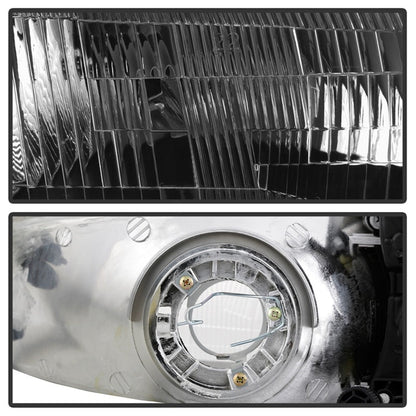 SPYDER xTune 97-99 Toyota Camry 4pc OEM Style Headlights w/Corner Lights - Black (HD-JH-TCAM97-SET-BK) 9042836
