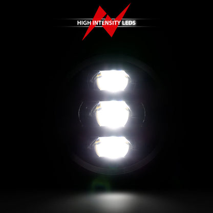 ANZO 2018-2019 Jeep Wrangler Full Led ProjectoráH.L Black 111466
