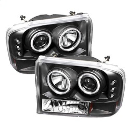 Spyder Ford F250 Super Duty 99-04 Projector Version 2 CCFL Halo LED Blk PRO-YD-FF25099-1P-G2-CCFL-BK 5030122