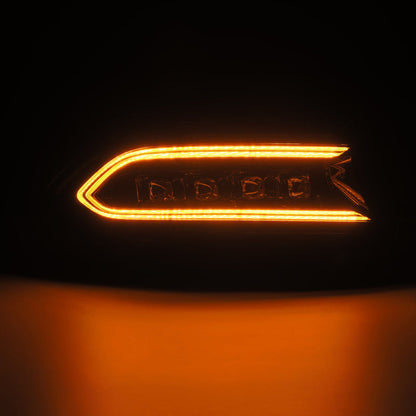 AlphaRex 15-23 Dodge Charger NOVA-Series LED Proj Headlights Blk w/Activtn Light & Seq.Sig / SB DRL 880499 *Discontinued