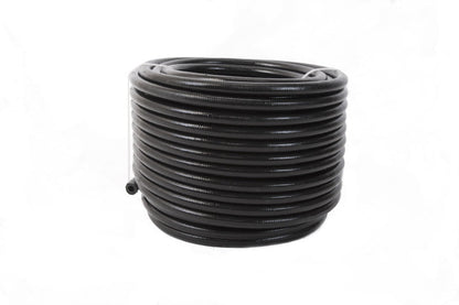 Aeromotive PTFE SS Braided Fuel Hose - Black Jacketed - AN-06 x 12ft 15323