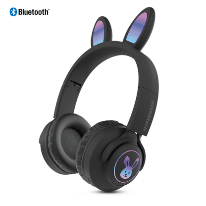 Bunny Tracks Wireless Light-Up Headphones