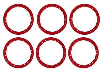 Ford Racing 2021+ Ford Bronco Functional Bead Lock Ring Kit - Red M-1021K-BLR