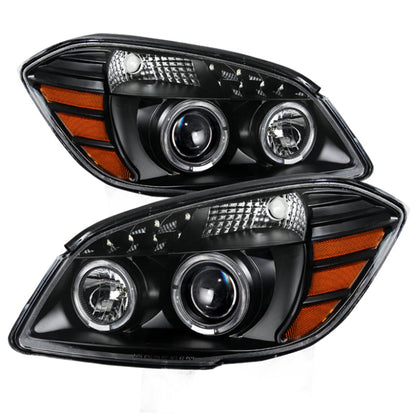 SPYDER Xtune Chevy Cobalt 05-10 Halo Projector Headlights Black PRO-JH-CCOB05-LED-BK 9027765