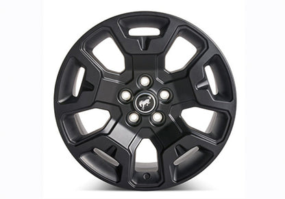 Ford Racing 21-24 Bronco Sport 17x7in Single Wheel - Low Gloss Black M-1007-S17BSB