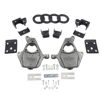 Belltech LOWERING KIT 16.5-17 Chevy Silverado Crew Cab 2WD 3-4F / 7R 1016
