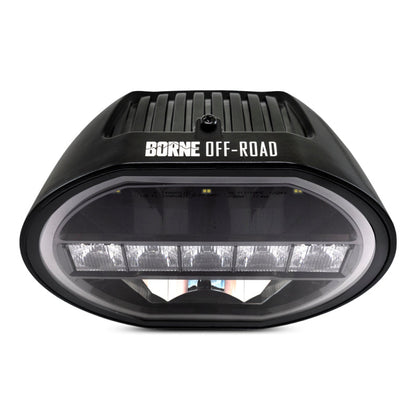 Borne Off-Road Light (Kit of 2) 7in Round BNLT-RD7-2