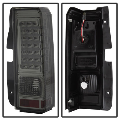 SPYDER Xtune Hummer H3 06-09 ( Non H3T ) LED Tail Lights Smoke ALT-ON-HH306-LED-SM 5013064