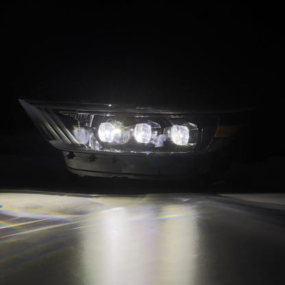 AlphaRex 15-17 Ford Mustang NOVA LED Proj HL Alpha-Black w/Activ Light/Seq. Signal + Switchback DRL 880114 *Discontinued