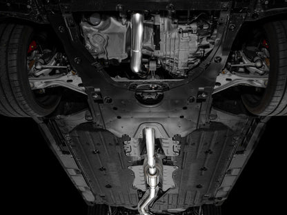 AWE Tuning 2024 Acura Integra Type S DE5 FWD Track Edition Exhaust w/ Triple Chrome Silver Tips 3020-52335