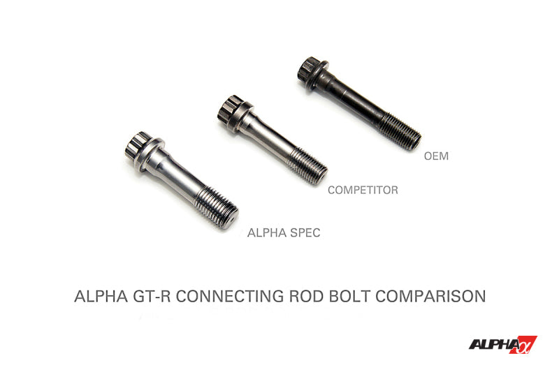 AMS Performance 2009+ Nissan GT-R R35 VR38 Alpha Extreme Duty I-Beam Connecting Rods - Set of 6 ALP.07.04.0008-1