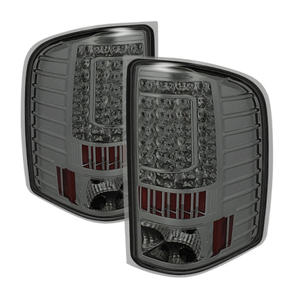 SPYDER Xtune Chevy Silverado 07-13 LED Tail Lights Smoke ALT-ON-CS07-LED-SM 5079770