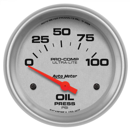 AutoMeter Ultra-Lite 67-72 Chevy Truck Dash Kit 6pc Tach / MPH / Temp / Oil / Volt 7045-UL