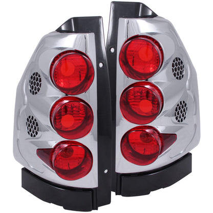 Anzo 2002-2008 Gmc Envoy Tail lights Chrome