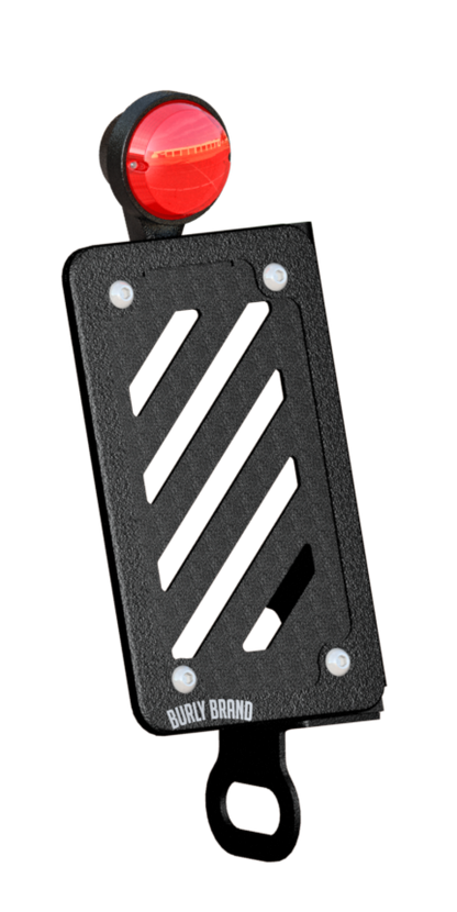 Burly Brand Side Mount Tail Light/License Plate B13-3001TB