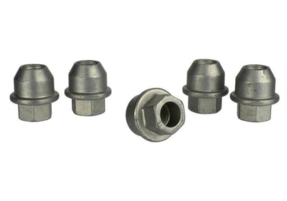 Ford Racing 05-14 Mustang 1/2in -20 Thread Cone Seat Open Lug Nut Kit (5 Lug Nuts) M-1012-H