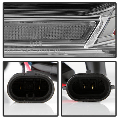 Spyder Dodge Durango 11-13 Halogen Model Only Projector Headlights - Chrome PRO-YD-DDU11SI-C 5088277