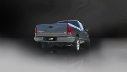 Corsa Performance 06-07 Dodge Ram Quad Cab/Short Bed 1500 4.7L V8 Polished Sport Cat-Bac