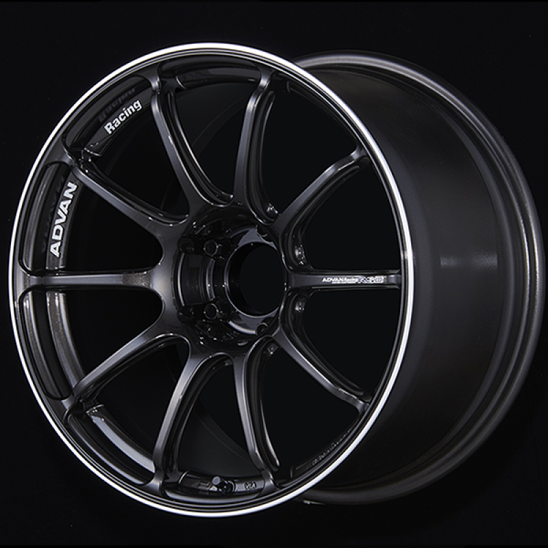 Advan RSIII 18x9.5 / +45 Offset / 5x100 / 63mm Bore / Black Gunmetallic and Ring YA38J45DBGR