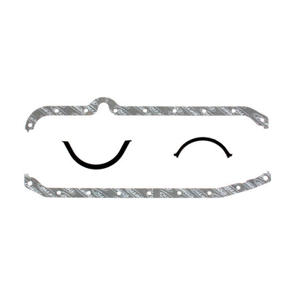 Cometic Gasket Cometic Chevrolet Gen-1 Small Block V8 Oil Pan Gasket Kit - No Dipstick Hole - Thick Front Seal C5294-NDS