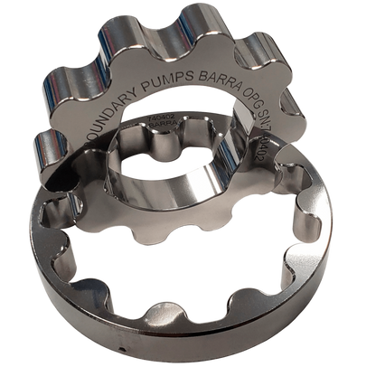 Boundary 12-16 Ford Barra XR6 MartenWear Treated Billet Oil Pump Gears BA-OPG-M