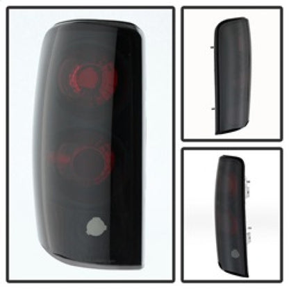 Spyder Chevy Suburban/Tahoe 1500/2500 00-06 Euro Style Tail Lights Black Smoke ALT-YD-CD00-BSM 5077998