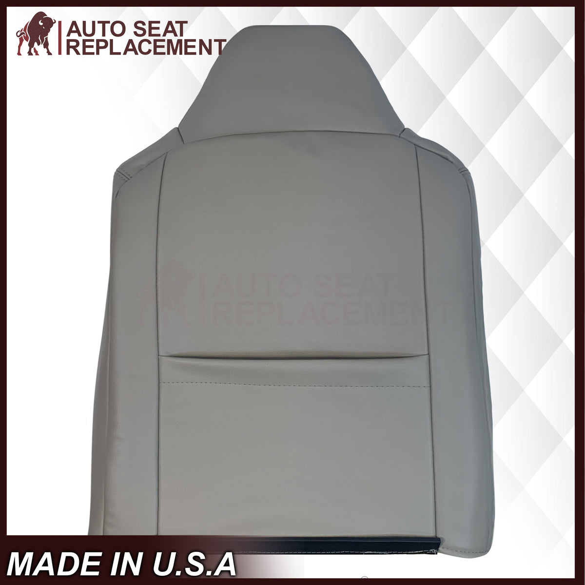 2008-2010 Ford F-250 F-350 F-450 F-550 Lariat Seat Cover in Medium Stone Gray: Choose From Variants