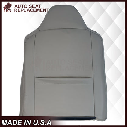 2008-2010 Ford F-250 F-350 F-450 F-550 Lariat Seat Cover in Medium Stone Gray: Choose From Variants