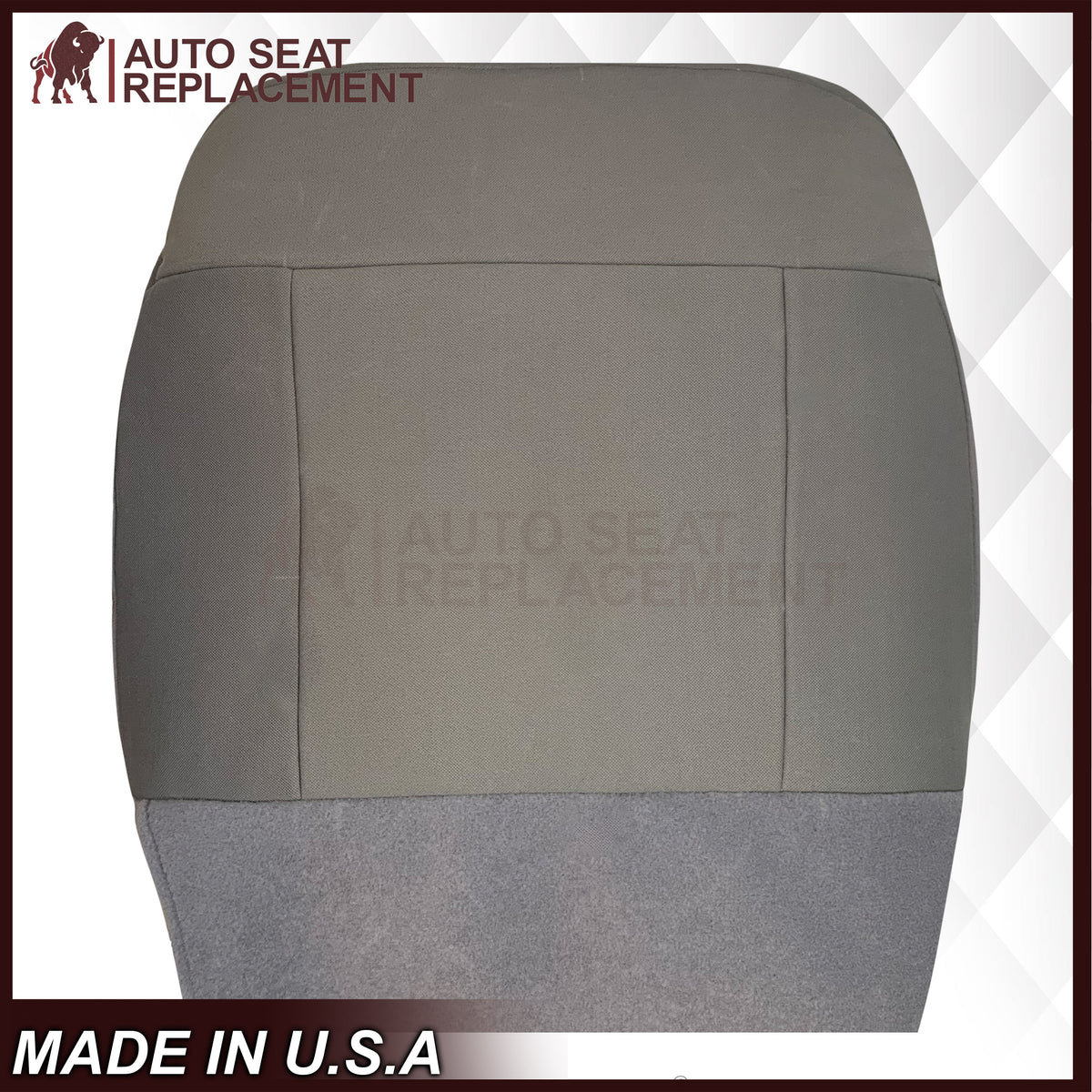2013-2018 Dodge Ram ST Tradesman Bottom or Top Replacement Seat Cover: Cloth Diesel Gray