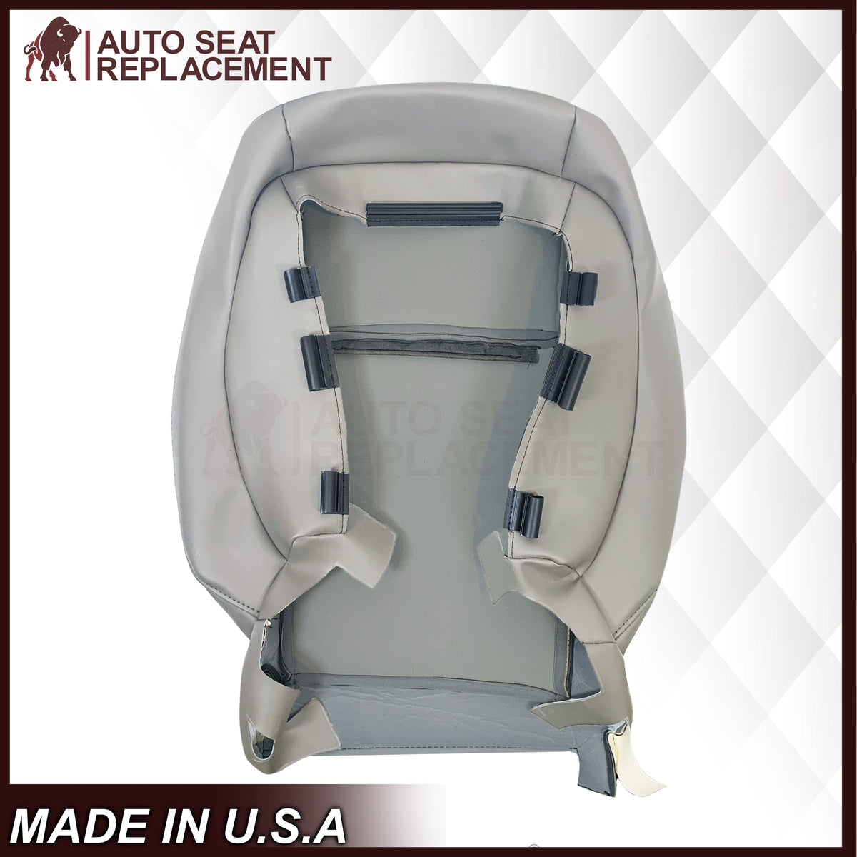 2010-2021 Lexus GX460 Replacement Perforated Synthetic Leather Seat Cover: Ecru “Off-White/Cream” Perforated