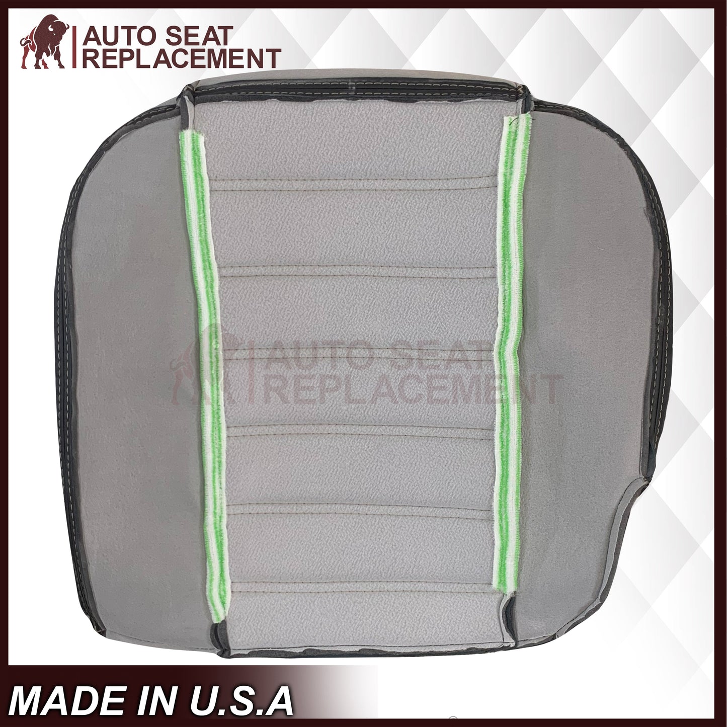 2003 - 2007 Hummer H2 SUV SUT Adventure LEATHER Seat Cover: Ebony Black