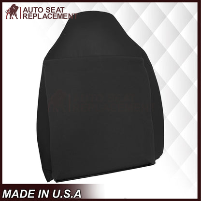 1998-2002 Dodge Ram 1500 Base Work Truck SINGLE CAB Seat Cover in Agate Very Dark Gray Vinyl